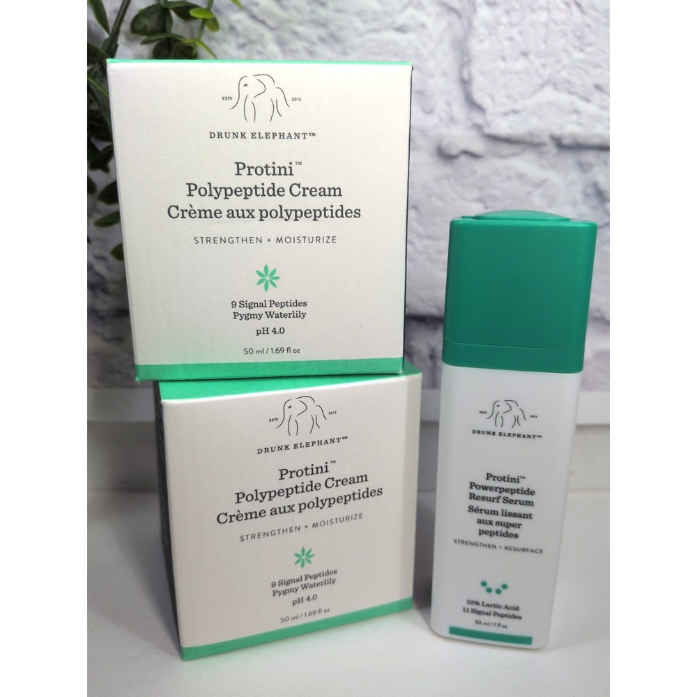 NEW LOT 3 STOCK UP🐘Drunk Elephant Protini Polypeptide Cream 130ml TOTAL Skincar